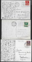 Ab 1928 drei Karten Rollenmarken Tell KLEBESTELLEN top ab 1
