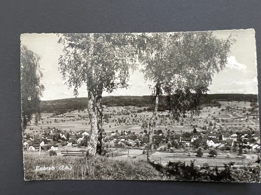 Postkarte Embrach 1951 (R870) (Gebraucht) in Hinwil für CHF 5 – mit ...