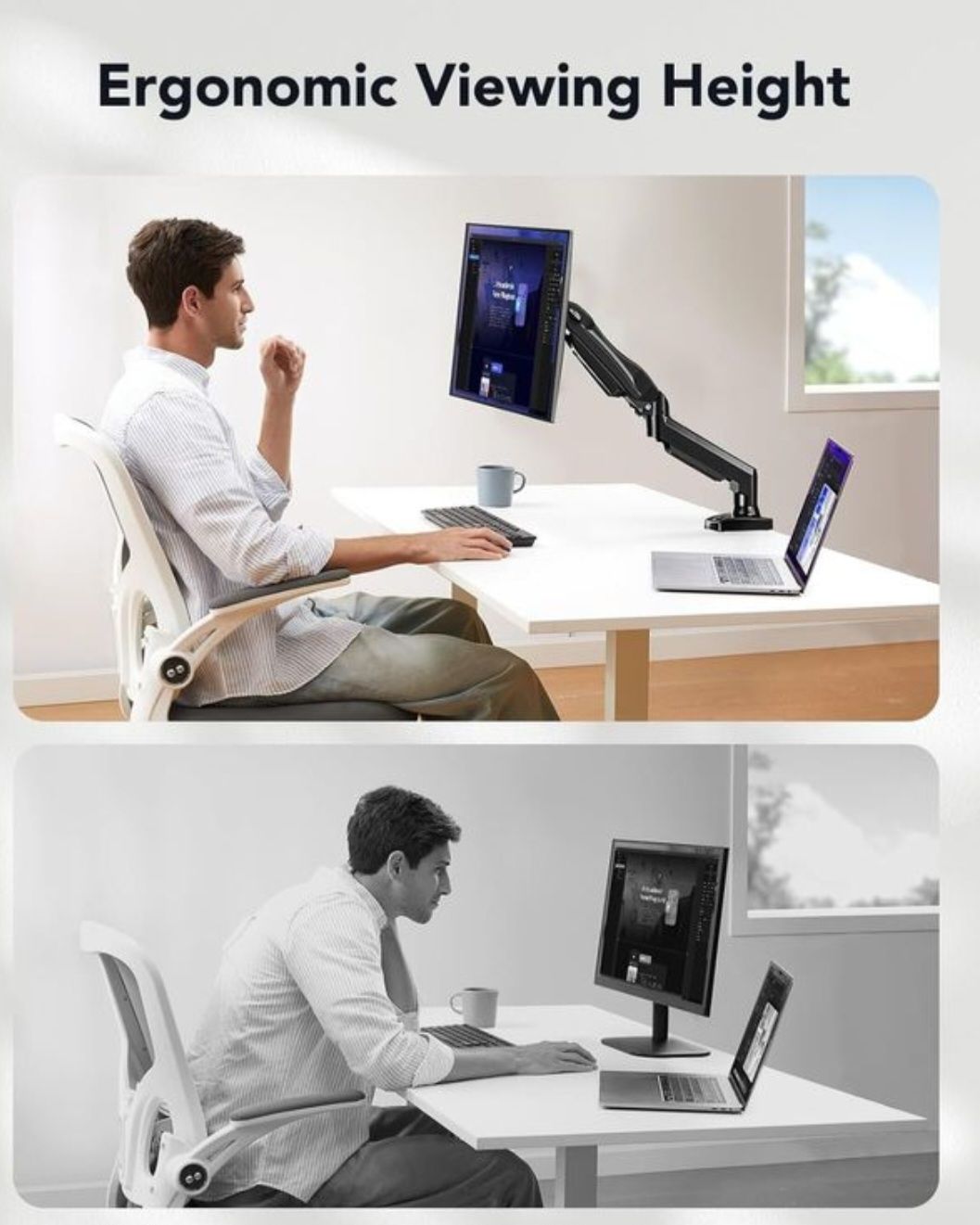 Support d'écran: monitor arm – D'occasion à Zürich par Giuseppe77 1