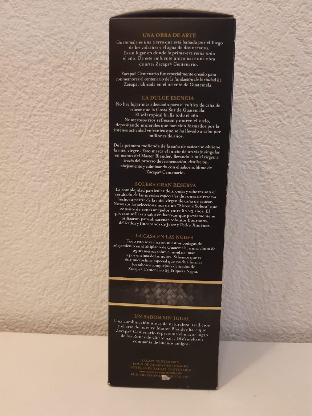 Zacapa Bevande alcoliche: Zacapa Etiqueta Negra 23 ältere Version – Nuovo e nell'imballaggio originale da Elsau venduto da Rumsammler 7