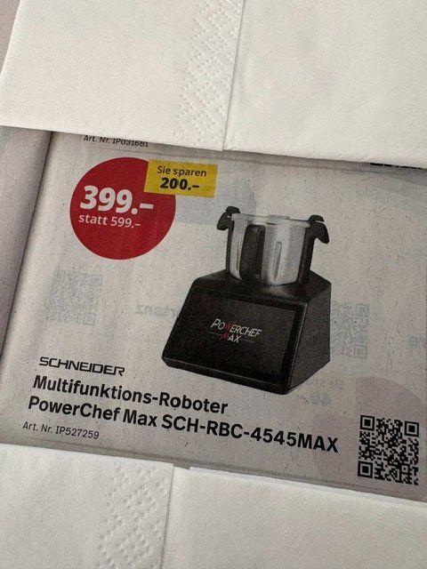 Schneider Küchengeräte: SCHNEIDER Powerchef – Gebraucht aus Wil AG von Zak721 4