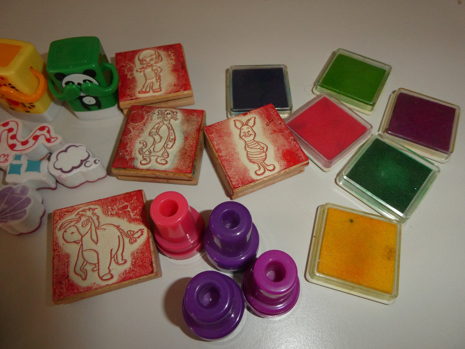 Timbri: Stempel Set mit Motiven gebraucht – Usato da Mels venduto da KOSL 2