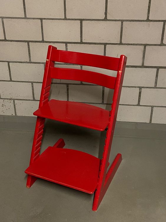 Trip Trap Original Stokke rot Kaufen auf Ricardo