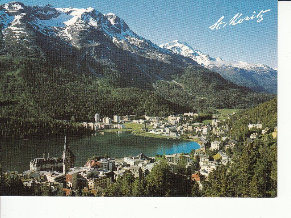 Cartoline postali: St. Moritz 10 um 1995 – Usato da Bürglen TG venduto da StampGraf