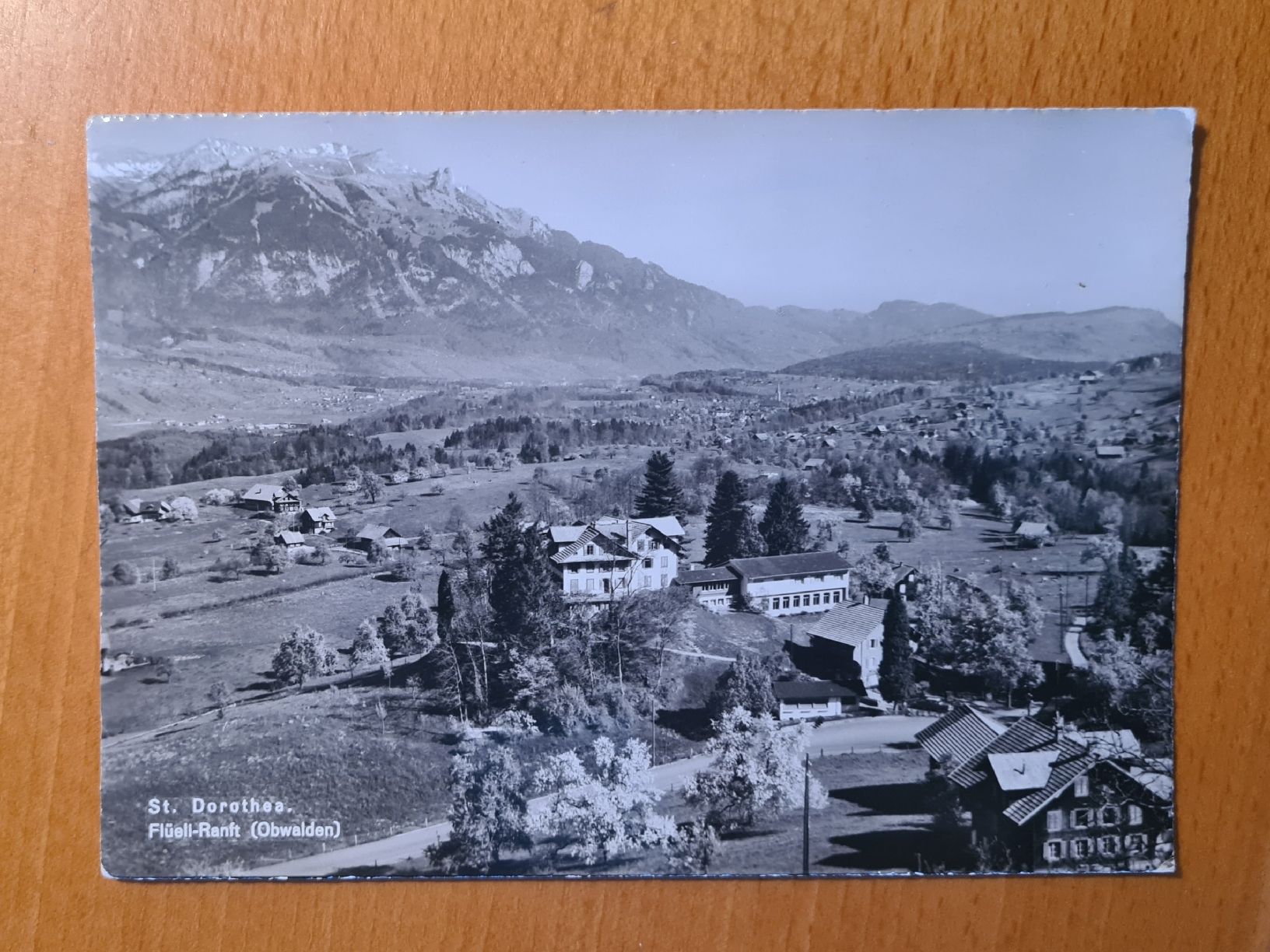 Cartoline postali: St. Dorothea, Flüeli-Ranft 1962 – Usato da Ebikon venduto da Donar50
