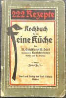Antiquarisches Büchlein - Kochbuch für die feine Küche