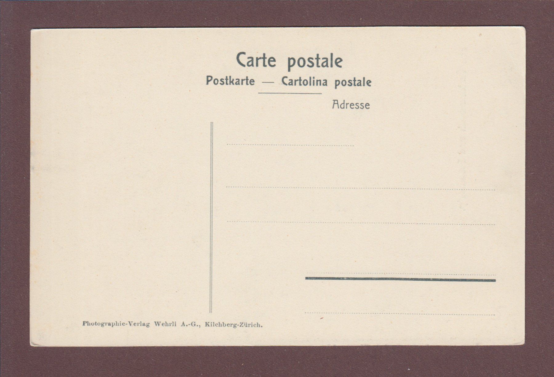 Ansichtskarten: ÖSCHINENBACH - Blümlisalp – Gebraucht aus Pully von nicecards 1
