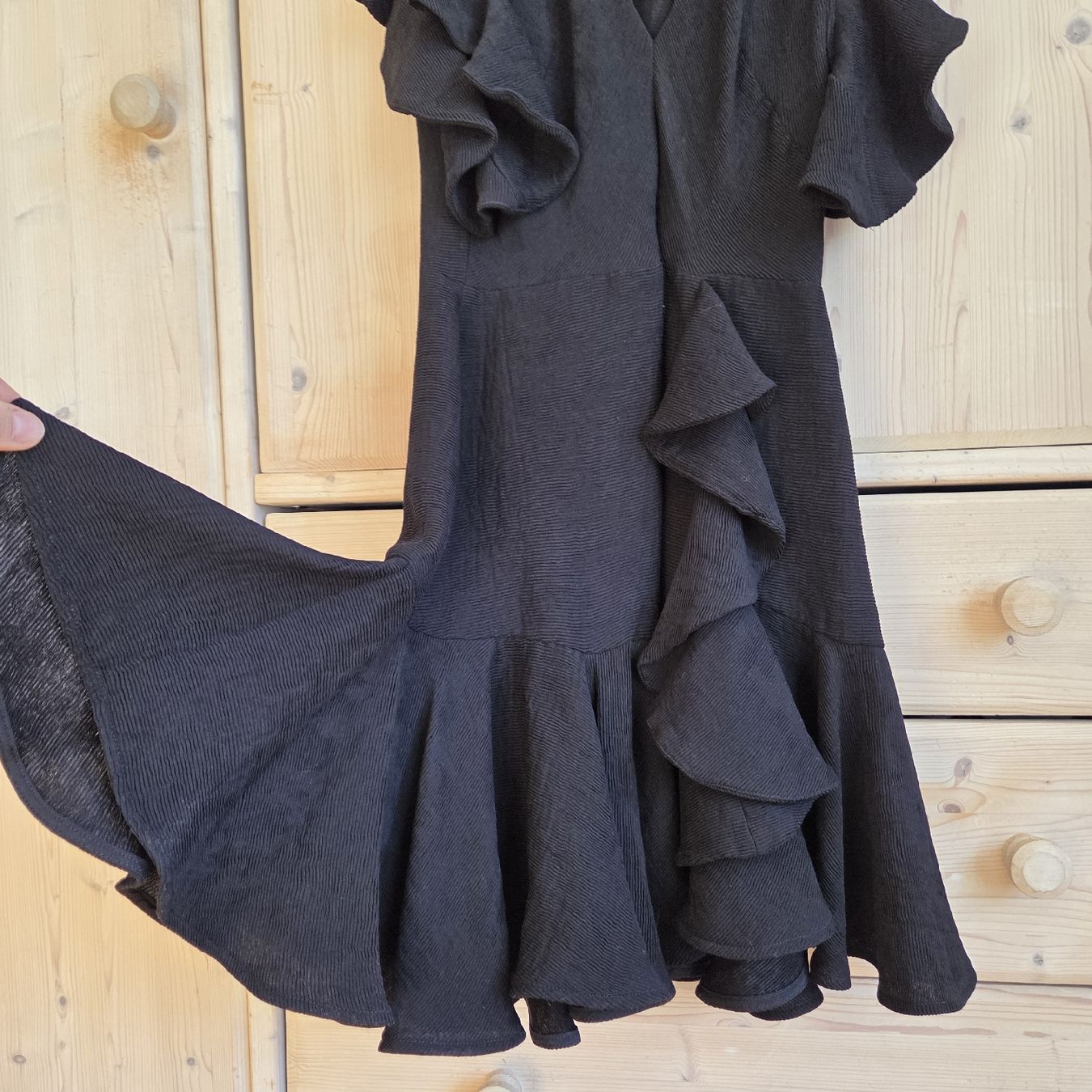 Sandro Robes: Sandro Paris Kleid mit Volants – Neuf (Voir description) à Davos Platz par nicoletta06 4
