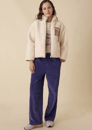 Fleece jacket des Petits hauts 