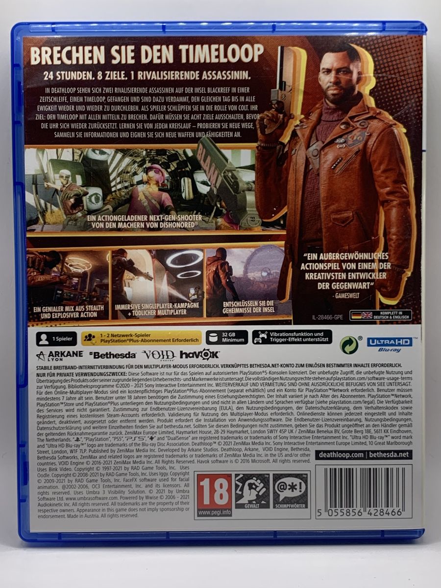 Sony Spiele: Deathloop - PS5 – Gebraucht aus Ostermundigen von RG-Collector 1