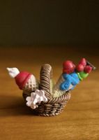 Korb mit Eiscreme für Puppenhaus/Puppenstube