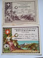 Schwellbrunn Ehrenmeldungen LITHO 1931/37