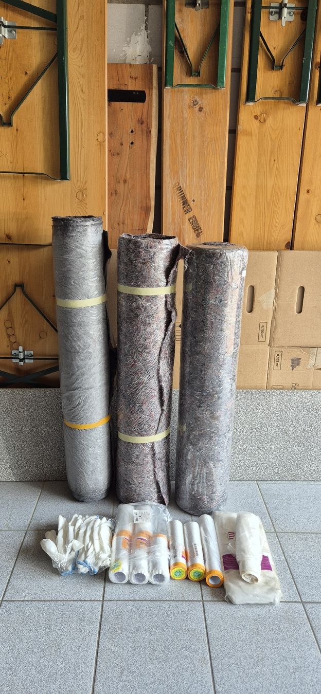 Altri materiali da costruzione: Abdeckmaterial und Malerbedarf – Usato da Anwil venduto da alabama79
