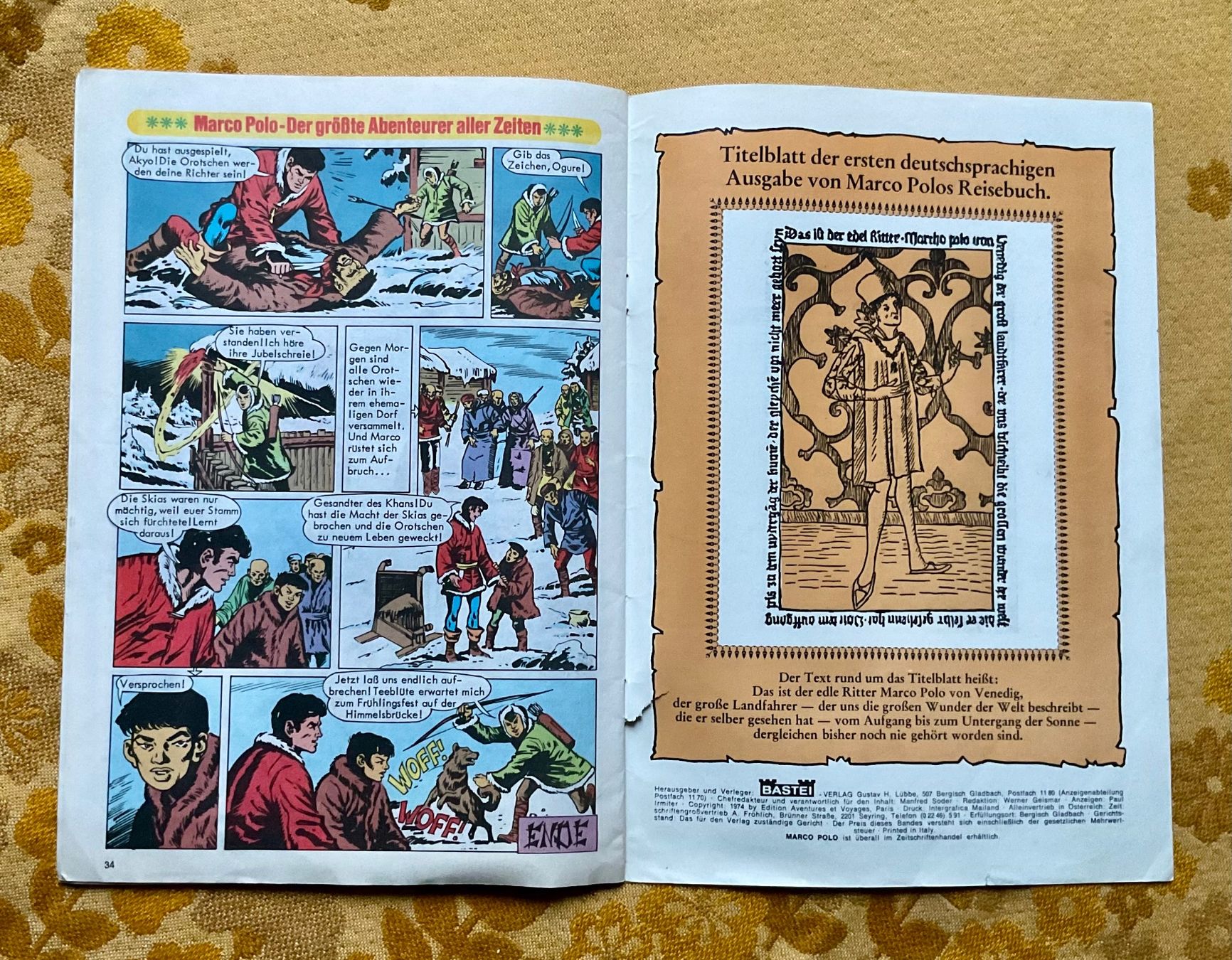 Fumetti: Marco Polo Heft Nr 45 von 1974 – Usato da Endingen venduto da nathan05 8