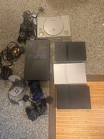 Sony Playstation 1 und 2 Konsolen mit Zubehör Konvolut