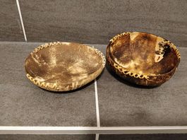 Schalen aus Kokosnussschalen