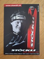 Paul Accola Autogrammkarte Ski