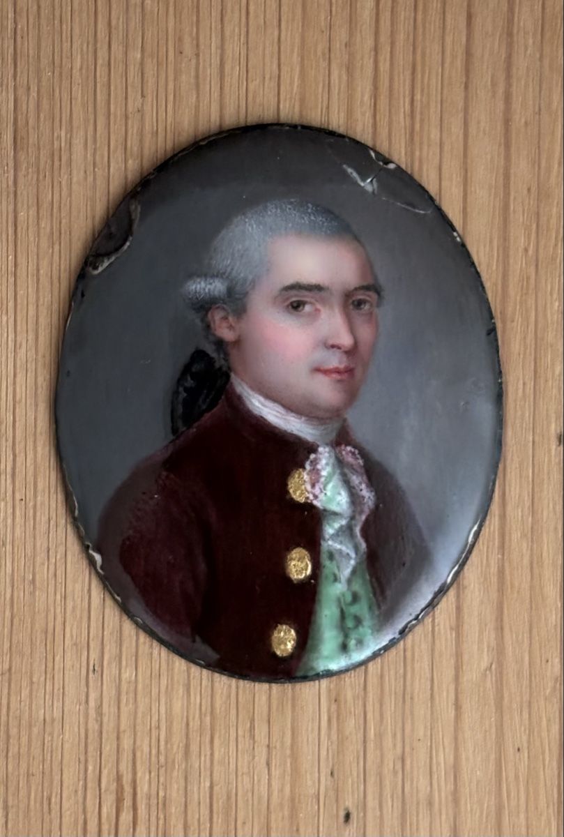Gemälde: Portrait Miniatur – Gebraucht aus liebefeld von RolandBern