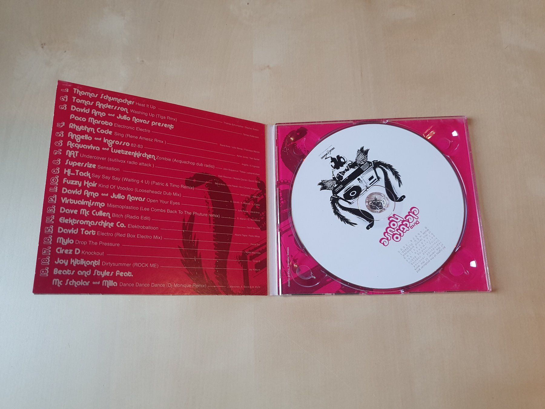 CD: Disco Electro House – Usato da Stansstad venduto da collectorsshop 2