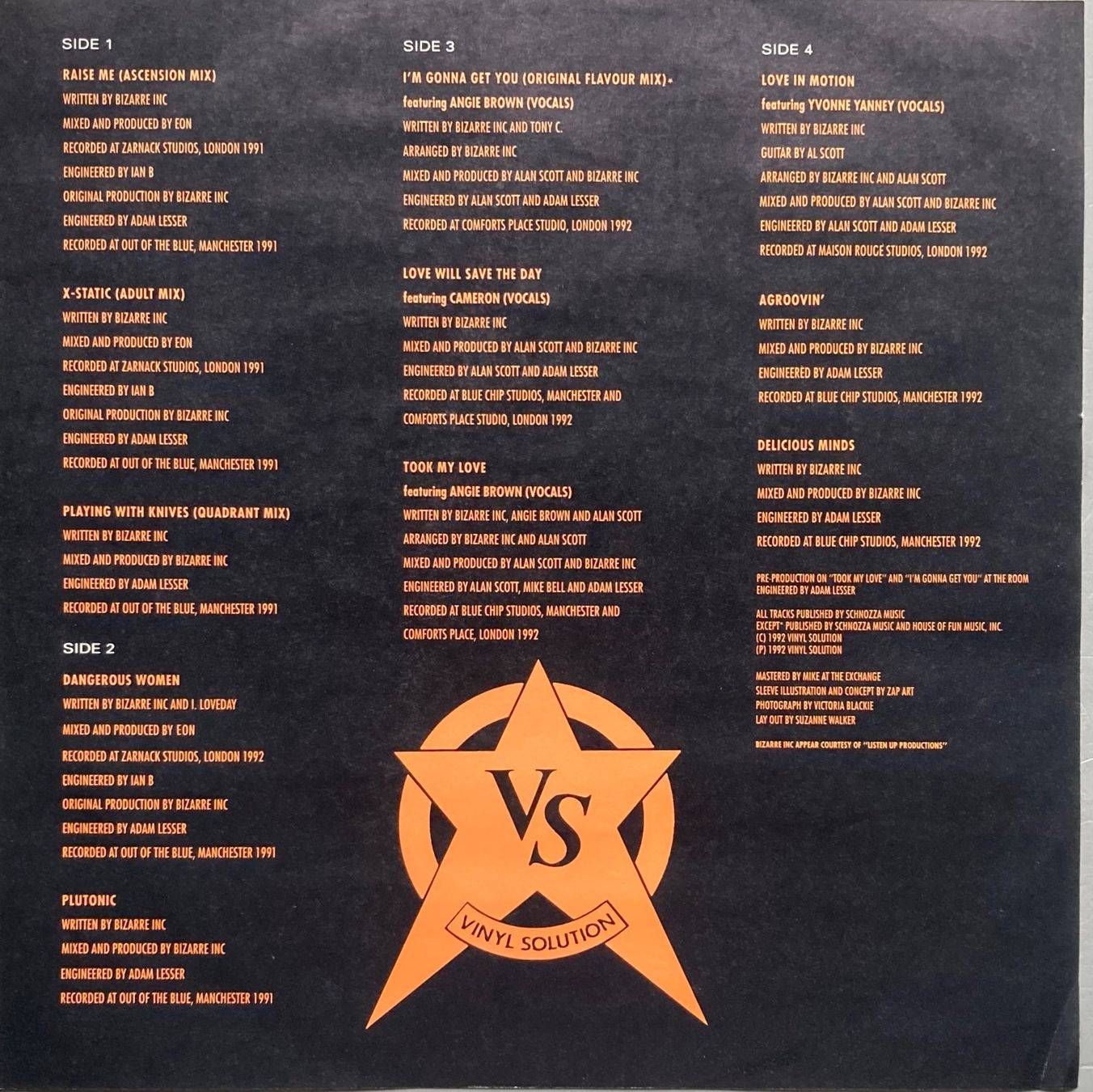 Dischi in vinile: BIZARRE INC - ENERGIQUE – Usato da Poliez-Pittet venduto da Newtown-Records 2