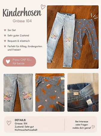 Kinderhosen gr. 104