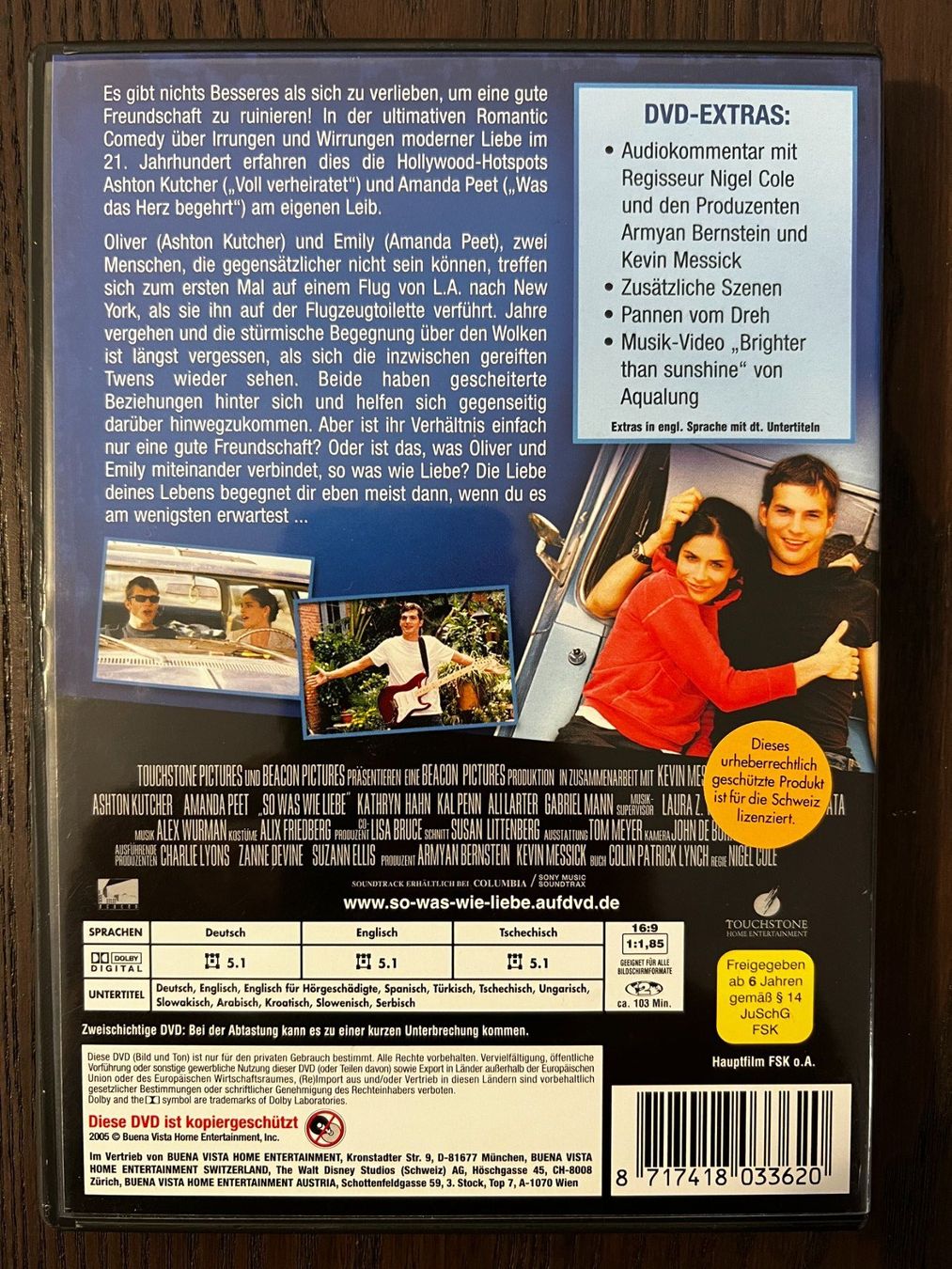 Tutti i DVDs: So was wie Liebe – Usato da Zürich venduto da FilmFreunde 1