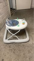Baby walker white grey used condition