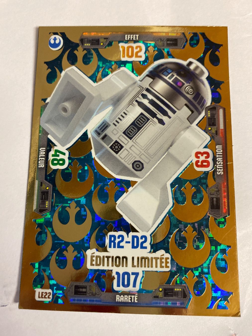 Star Wars Sammelbilder & Trading cards: Carte Star Wars LEGO R2-D2 - Édition Limitée – Gebraucht aus Le Brassus von cinema13