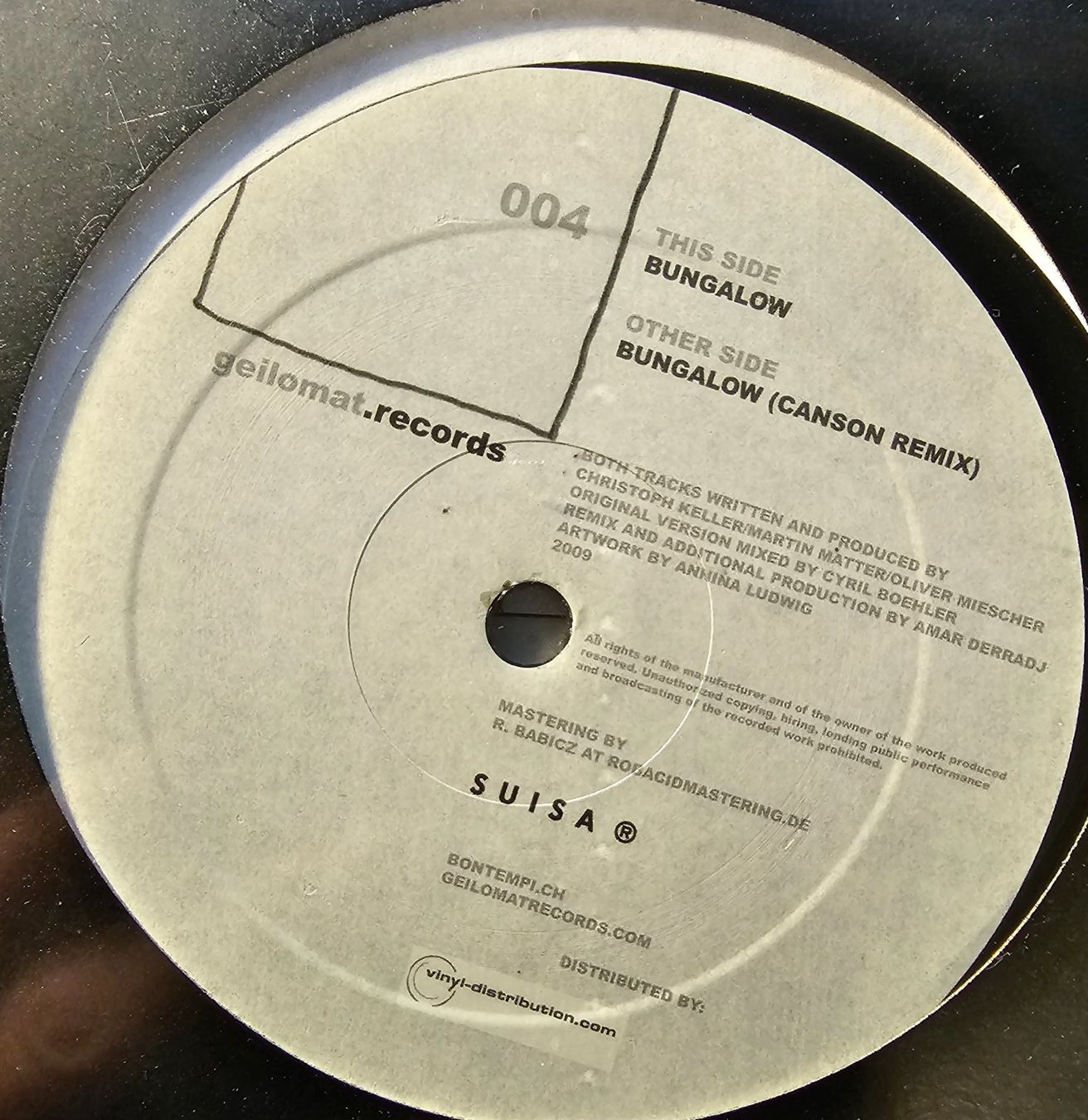 Dischi in vinile: Bontempi – Bungalow – Nuovo e nell'imballaggio originale da Wahlen b. Laufen venduto da Cg10 1