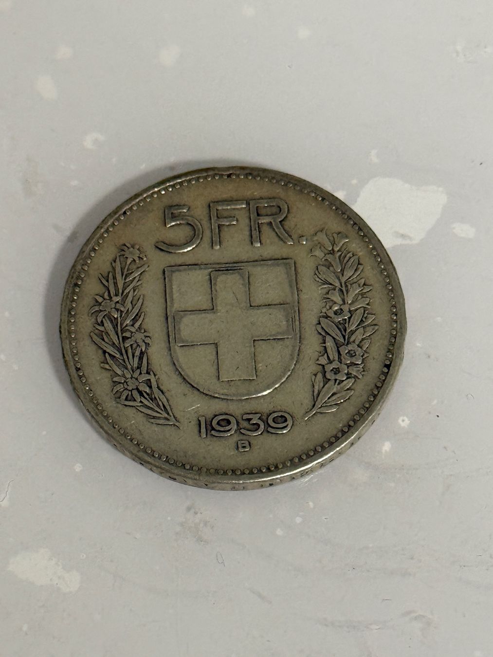 Tutti le monete: 5 Franken 1939  Silber – Usato da Wallisellen venduto da SWISS_SILVER1 1