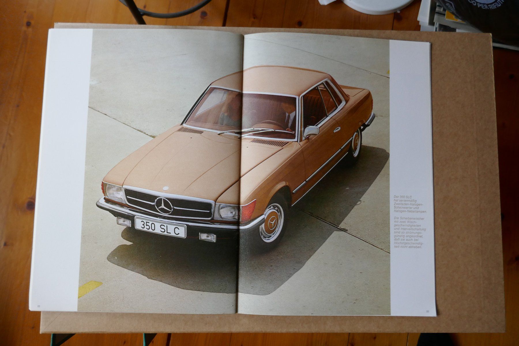 Mercedes-Benz Documents: 350SL C    Originalprospekt – D'occasion à Madiswil par ML911 5