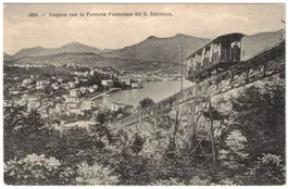 Lugano - Standseilbahn Monte San Salvatore