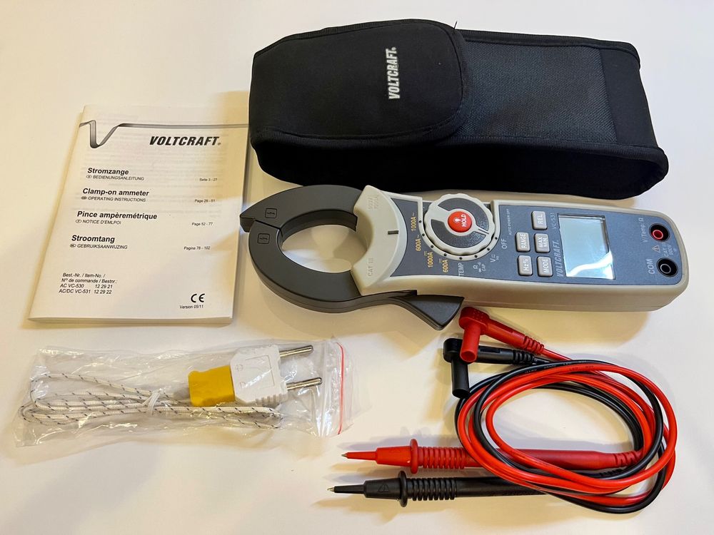 Multimètre Voltcraft VC-5081 Multimètre analogique CAT III 500 V