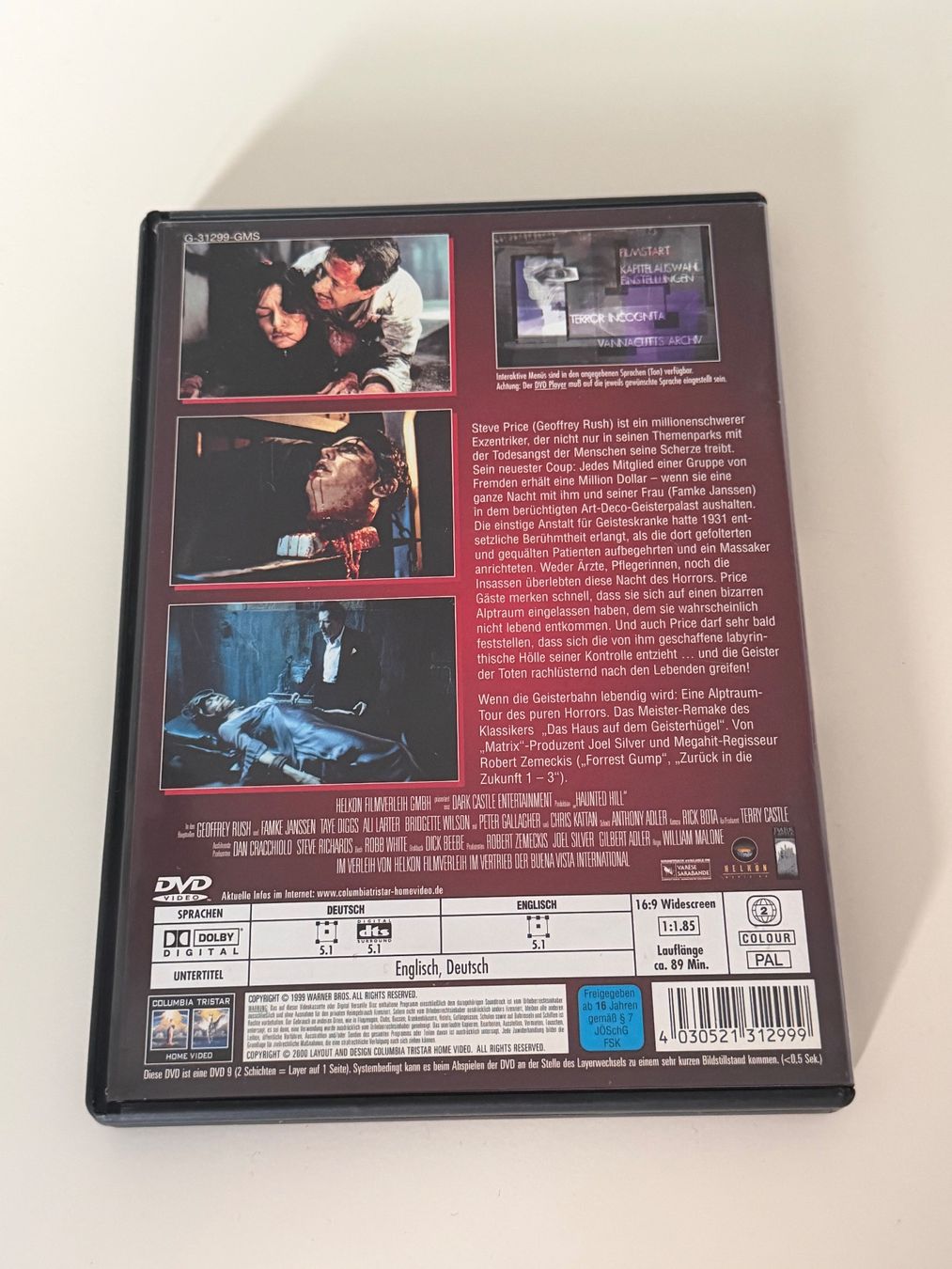 Tous les DVDs: DVD Haunted Hill – D'occasion à Altstätten SG par sheamus 1