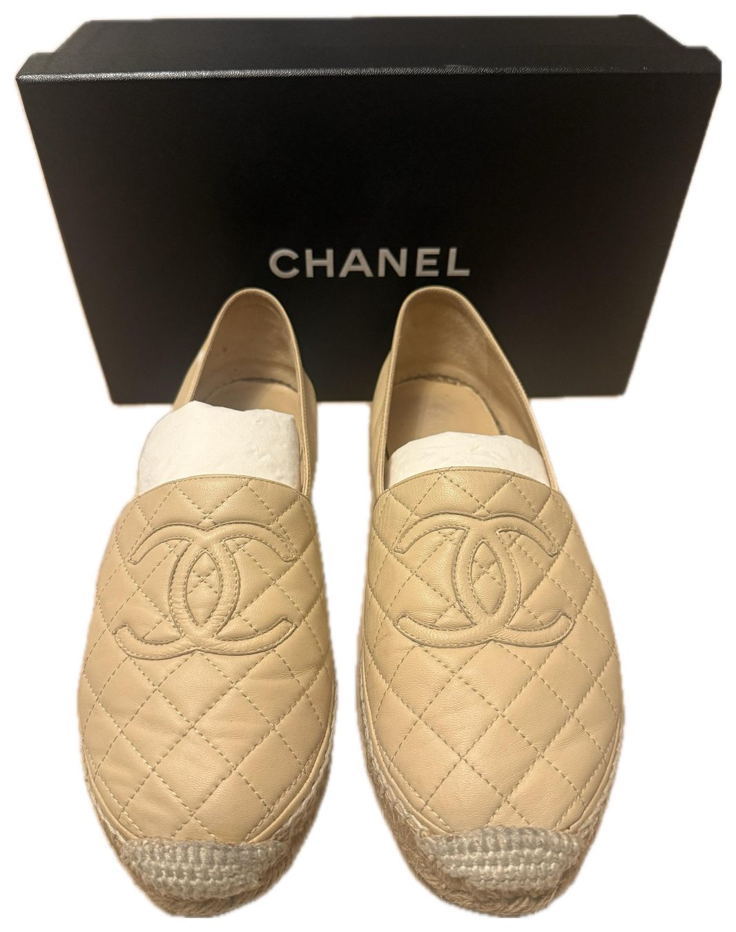 Chanel Scarpe da donna: Chanel Espadrilles Beige, Grösse 40 – Usato da Embrach venduto da Gsab