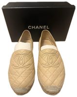 Chanel Espadrilles Beige, Grösse 40
