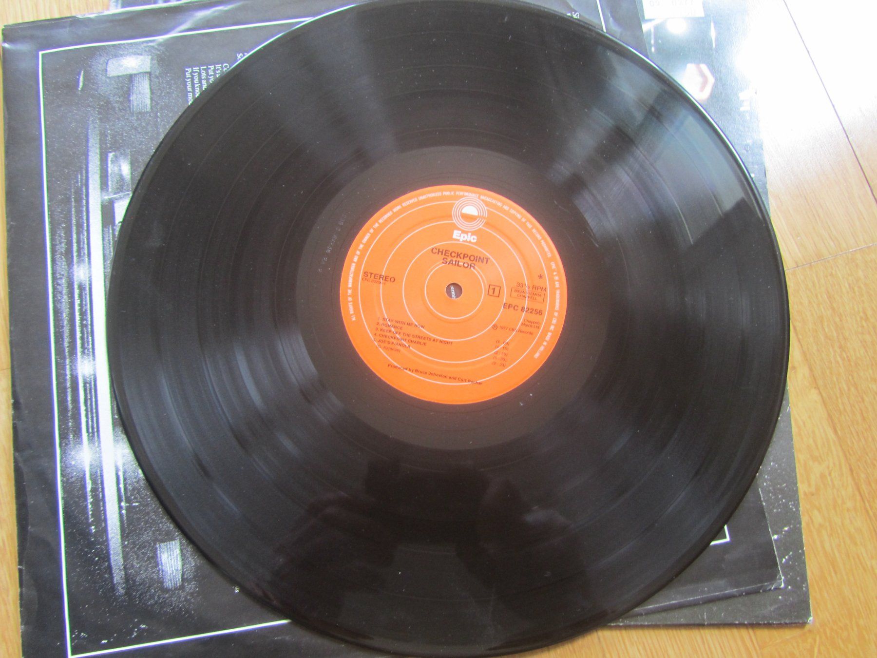 Dischi in vinile: Sailor - Checkpoint - LP - Epic Records – Usato da Seengen venduto da mikelele 1