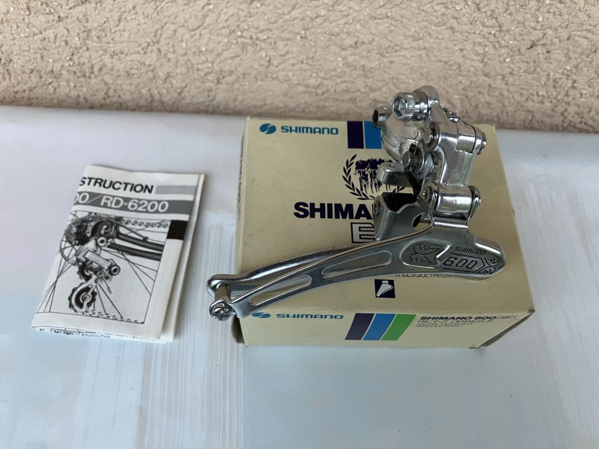 Shimano Ersatzteile: NOS Shimano 600 EX Arabesque FD-6200 Umwerfer – Neu (gemäss Beschreibung) aus Trimbach von cendira