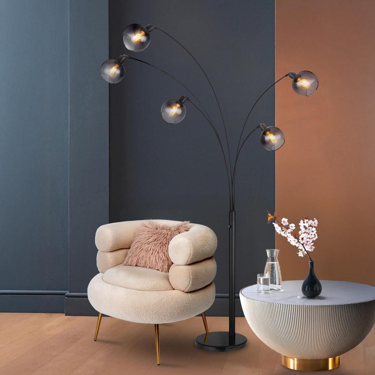 Lampade: Stehleuchte, Glas, 208 cm Höhe – Nuovo (secondo la descrizione) da Kreuzlingen venduto da Smart-Light 2