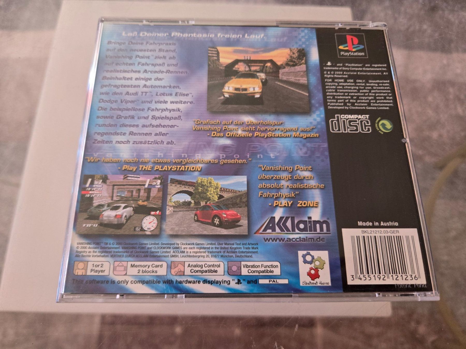 Giochi: Vanishing Point PS1 – Usato da Bussigny venduto da Kfdlt 1