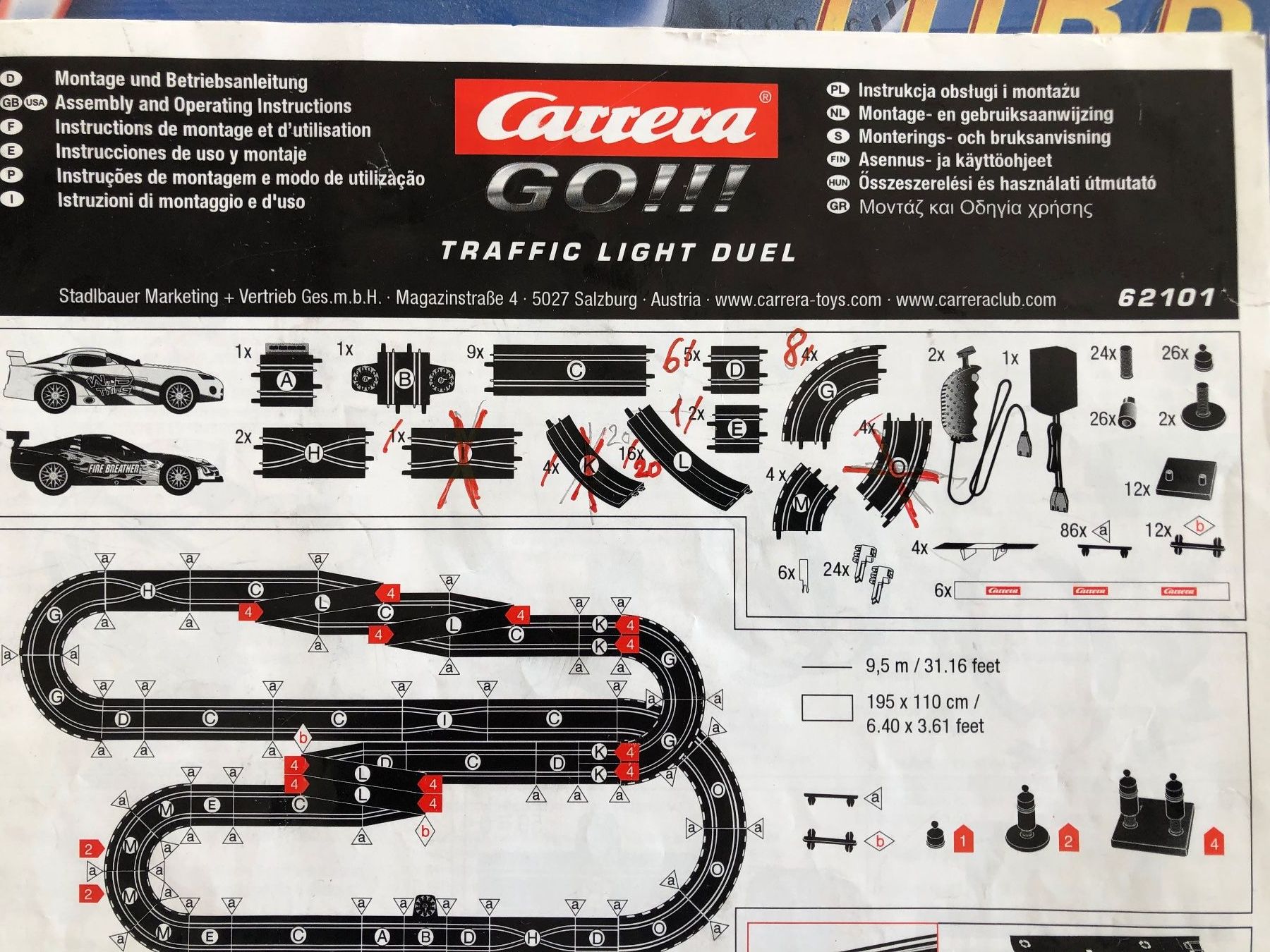 Carrera Piste: Carrera Go 3x Autorennbahn – Usato da Seltisberg venduto da xel07 4
