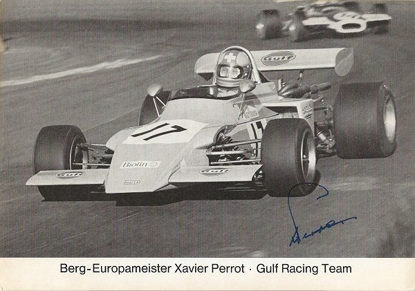 Autografi: Autogrammkarte Xavier Perrot – Usato da Solothurn venduto da F1shop1