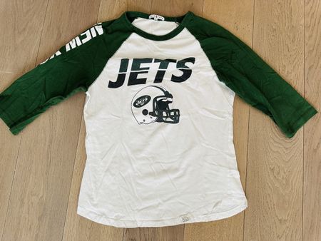 New York Jets Shirt, Grün/Weiss, Grösse L