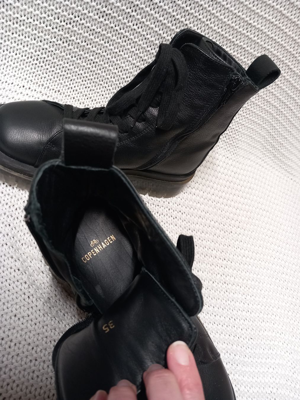 Copenhagen Scarpe da donna: Copenhagen Studio Boots CPH1002 vitello black/clear Gr.35-37 – Nuovo (secondo la descrizione) da Gwatt (Thun) venduto da umwelt-brocki 4