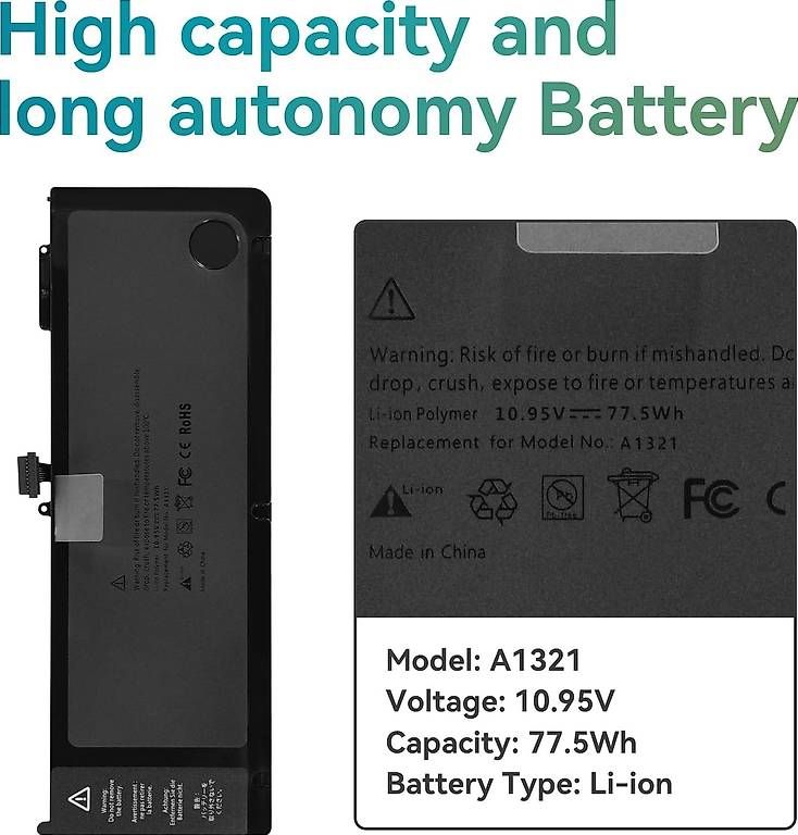 Notebook: Batterie pour MacBook pro 15" A1286 – Usato da Prilly venduto da cyb_qs5z 1
