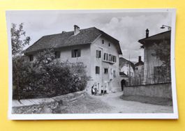 Alte Fotokarte Auberge Andergassen, Eppan/ Bozen,belebt