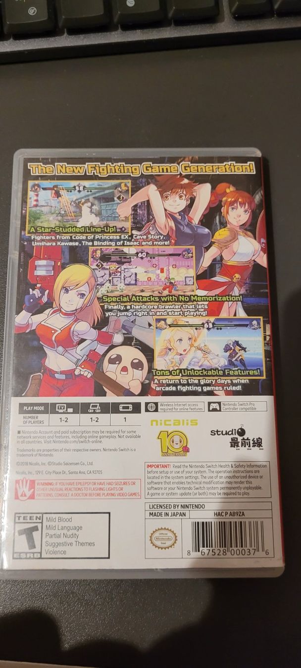 Nintendo Giochi: Blade Strangers – Nuovo (secondo la descrizione) da Meyrin venduto da Kudo97 2