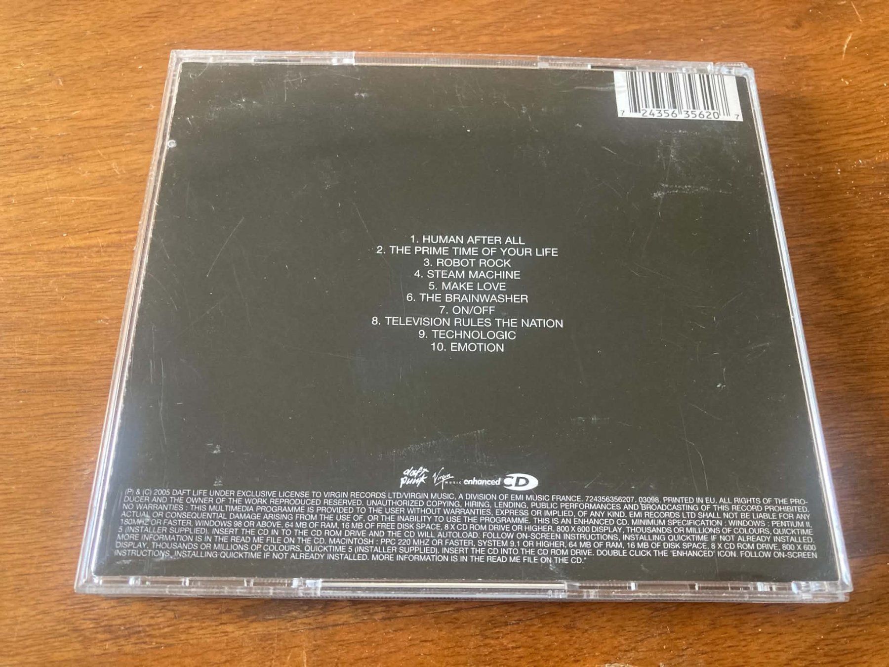 CD: Daft Punk – Human After All CD – Usato da Lausanne venduto da sim_bc8q 1