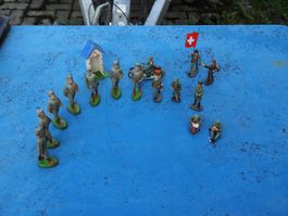 Elastolin Figuren, 15 Stk