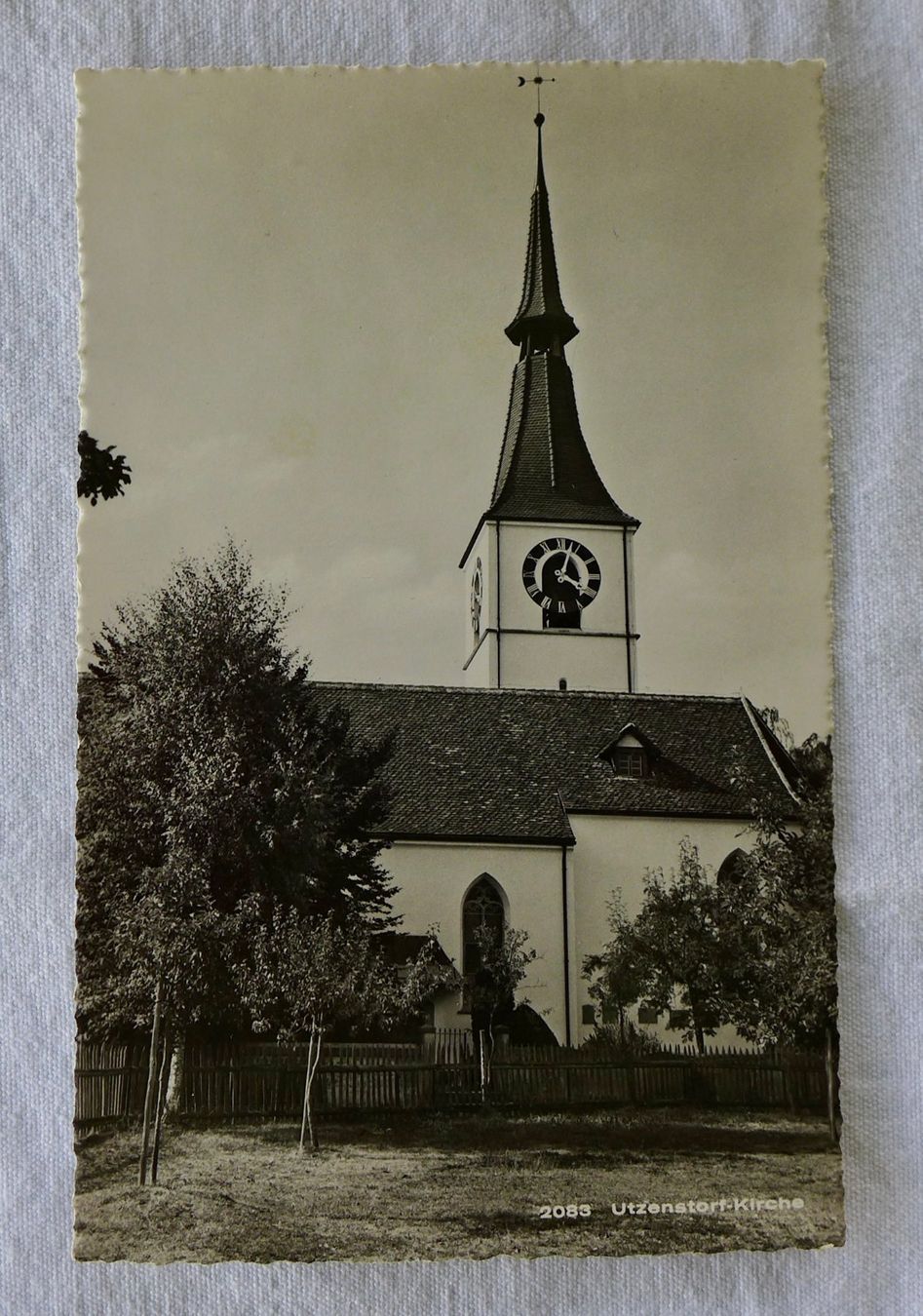 Cartes postales: AK UTZENSTORF BE, Kirche – D'occasion à Wallisellen par aloa09